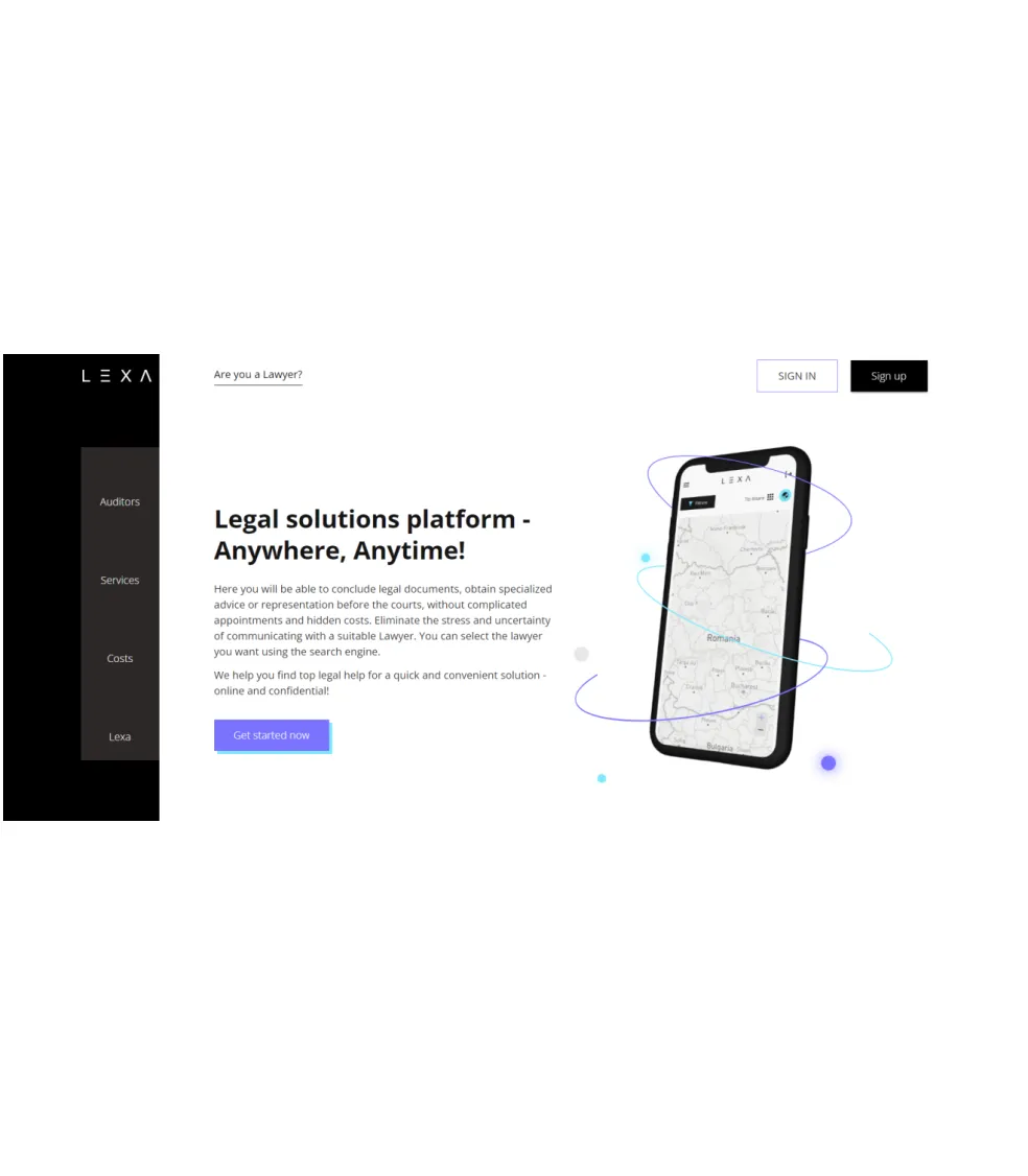 LEXA - Legal Solutions Platform