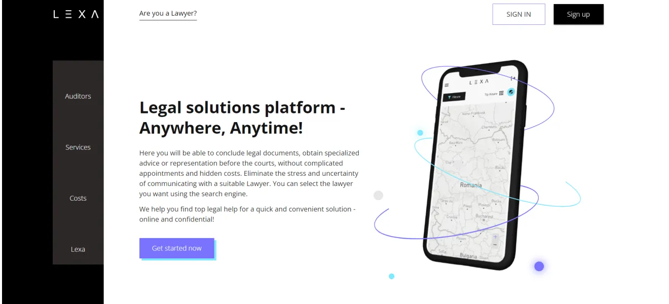 LEXA - Legal Solutions Platform